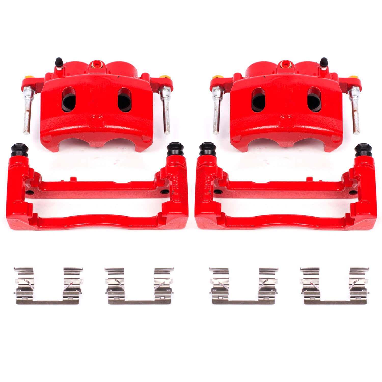 Power Stop S4918A Performance Brake Calipers - Pair (Front) for 2007-2020 Cadillac Escalade product image