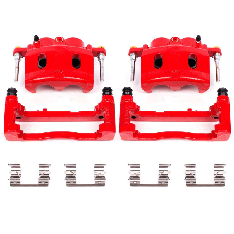 Power Stop S4918A Performance Brake Calipers - Pair (Front) for 2007-2020 Cadillac Escalade product image