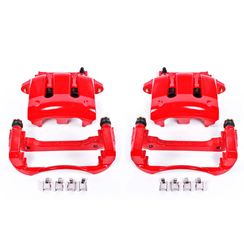 Power Stop S4928 Performance Brake Calipers - Pair (Front) for 2005-2010 Ford Mustang product image