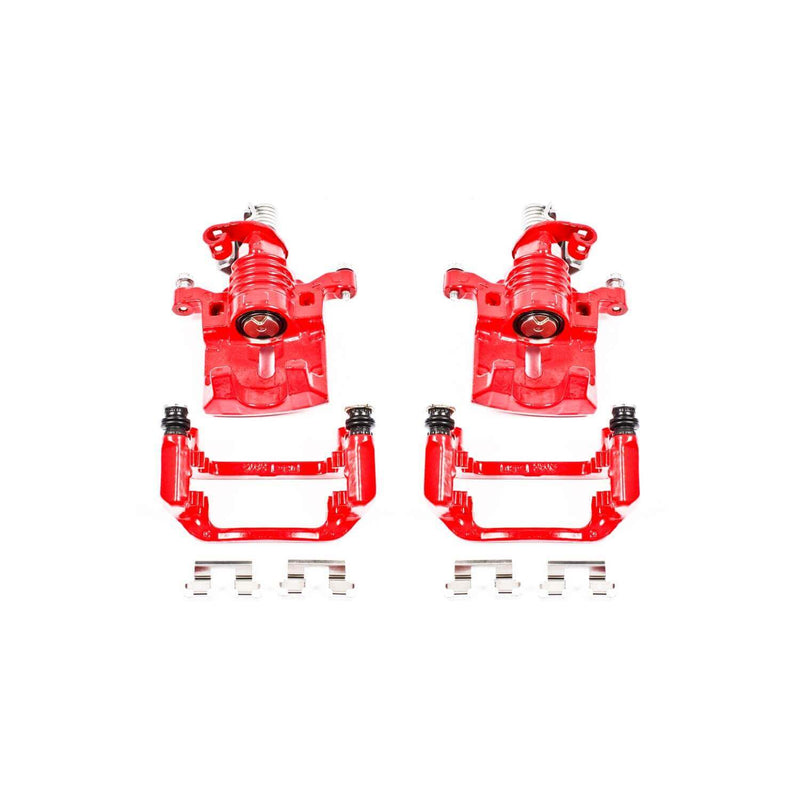 Power Stop S5010 Performance Brake Calipers With Brackets - Pair (Rear) for 2005-2016 Buick Allure product image