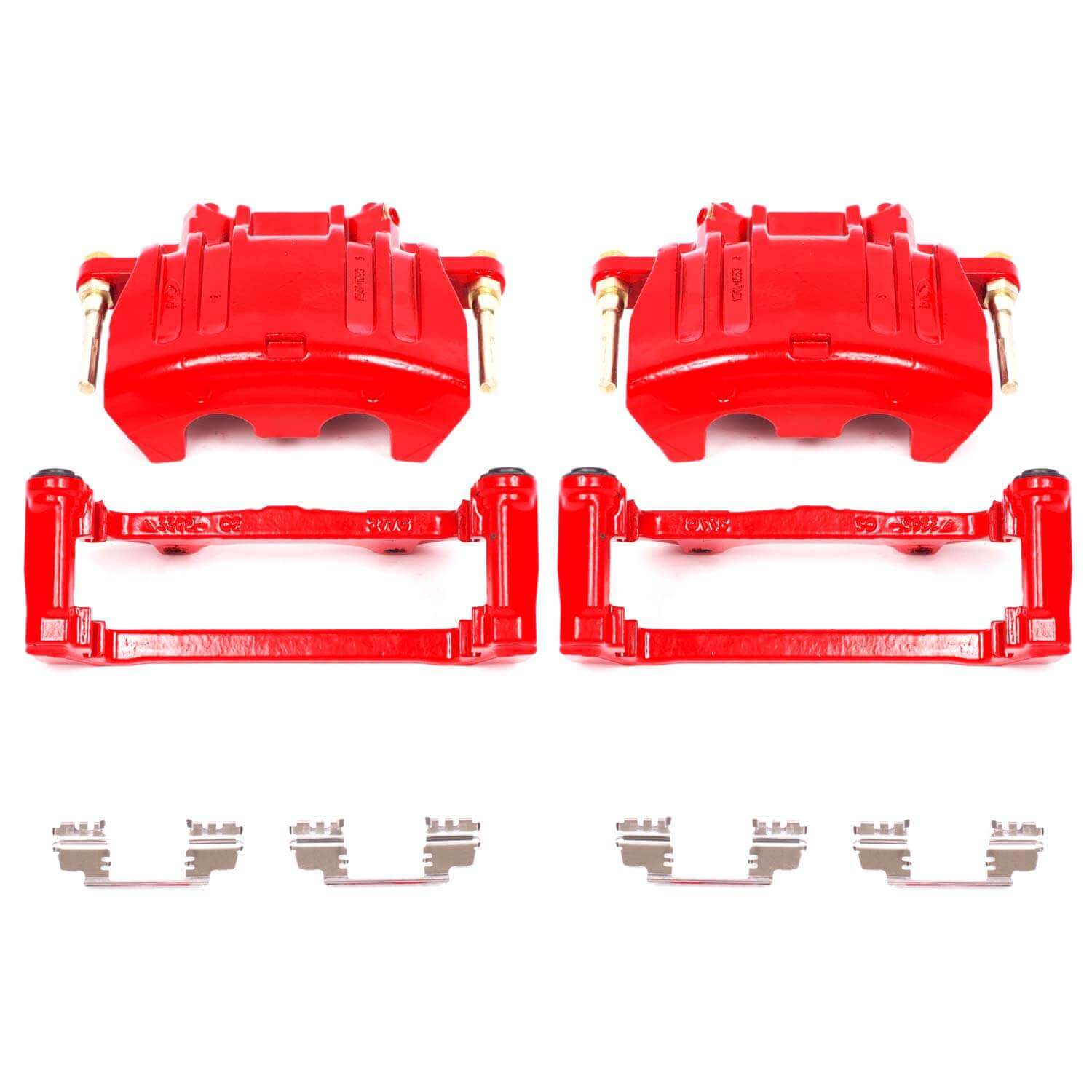 Power Stop S5016 Performance Brake Calipers With 12 mm Bracket - Pair (Front) for 2005-2020 Chrysler 300 product image