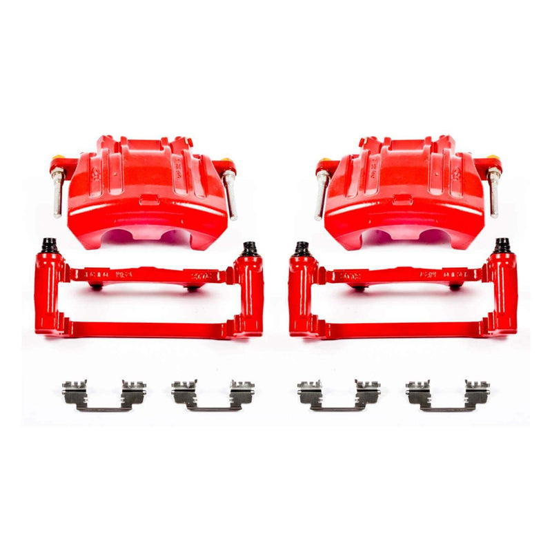 Power Stop S5016A Performance Brake Calipers With 14 mm Bracket - Pair (Front) for 2012-2021 Chrysler 200 product image