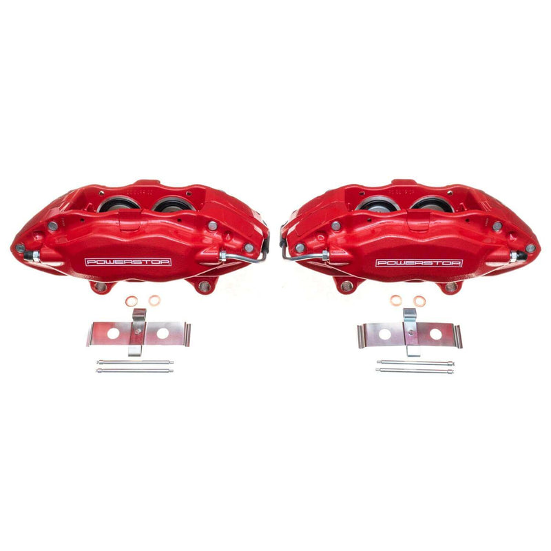 Power Stop S5284 Performance Brake Calipers - Pair (Front) for 2010-2015 Chevrolet Camaro product image