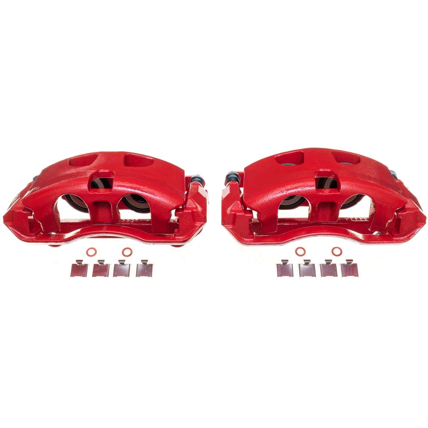 Power Stop S5404 Performance Brake Calipers - Pair (Front) for 2012-2020 Ford F-150 product image