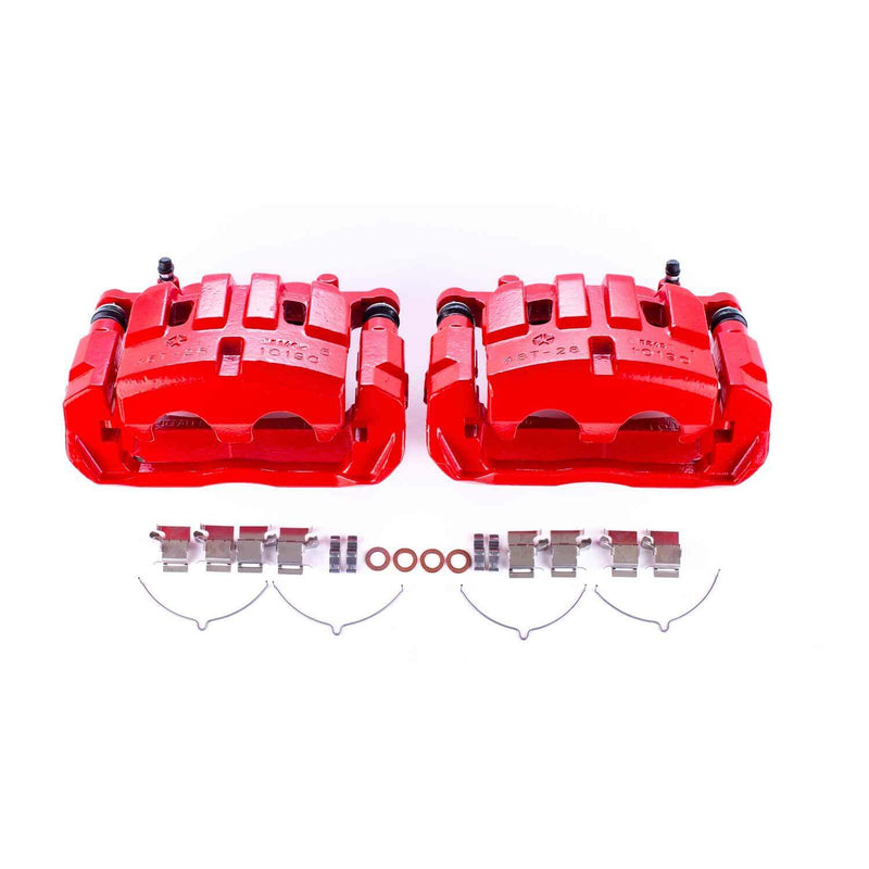 Power Stop S5508 Performance Front Brake Calipers for 2014-2023 Jeep Cherokee product image