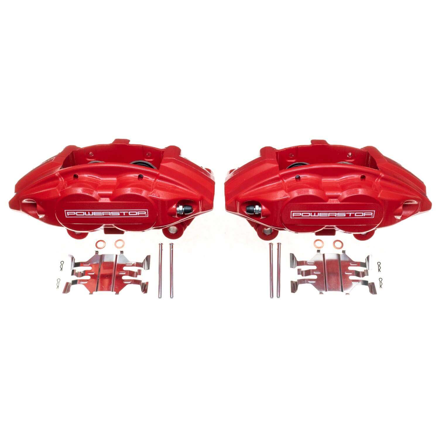 Power Stop S6232 Performance Brake Calipers - Pair (Front) for 2008-2024 Infiniti FX50 product image