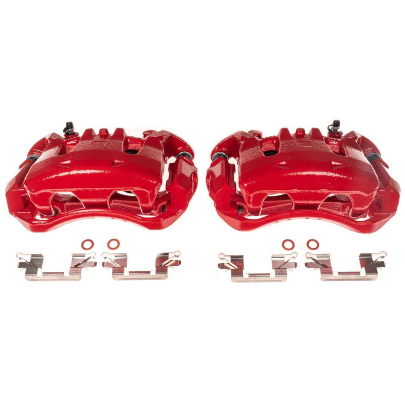 Power Stop S6864 Performance Front Brake Calipers With Brackets for 2015-2018 Chevrolet City Express product image