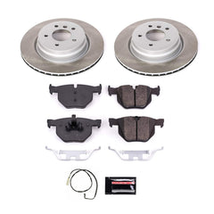Power Stop SC045 - Rear Z17 Evolution Pad And Semi-Coated Rotor Kit vehicle fitment brake part
