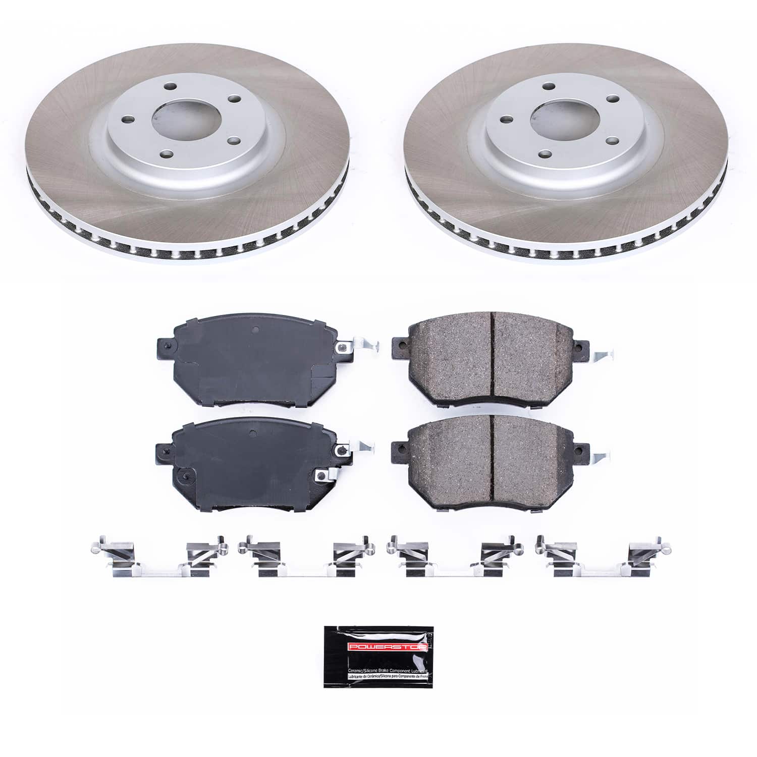 Power Stop SC091 - Front Z17 Evolution Pad And Semi-Coated Rotor Kit vehicle fitment brake part