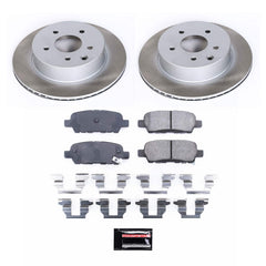 Power Stop SC103 - Rear Z17 Evolution Pad And Semi-Coated Rotor Kit vehicle fitment brake part