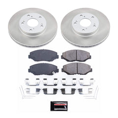 Power Stop SC1043 - Front Z17 Evolution Pad And Semi-Coated Rotor Kit vehicle fitment brake part