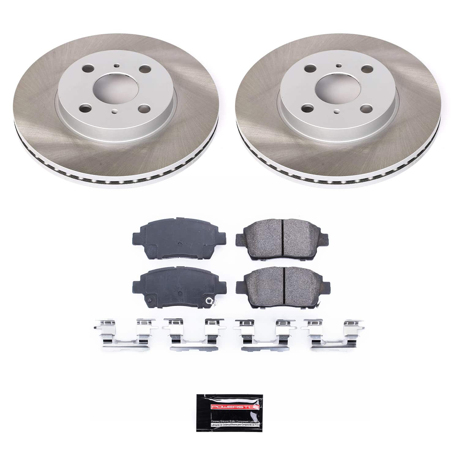 Power Stop SC109 - Front Z17 Evolution Pad And Semi-Coated Rotor Kit vehicle fitment brake part
