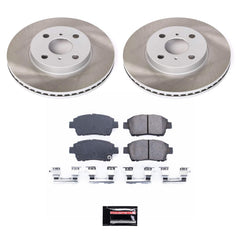 Power Stop SC109 - Front Z17 Evolution Pad And Semi-Coated Rotor Kit vehicle fitment brake part