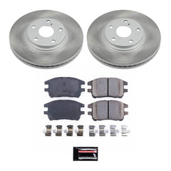 Power Stop SC1146 - Front Z17 Evolution Pad And Semi-Coated Rotor Kit vehicle fitment brake part