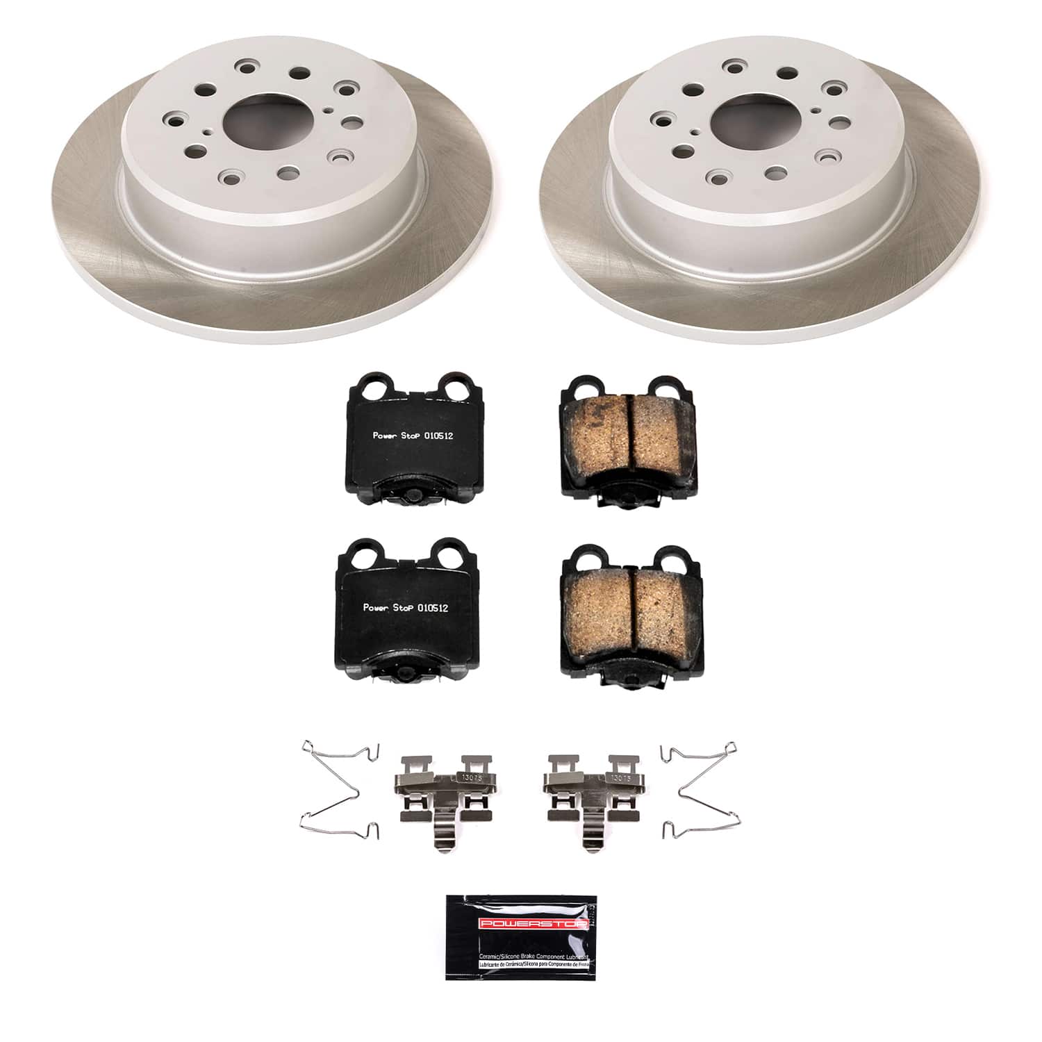 Power Stop SC1149 - Front Z17 Evolution Pad And Semi-Coated Rotor Kit vehicle fitment brake part