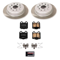 Power Stop SC1149 - Front Z17 Evolution Pad And Semi-Coated Rotor Kit vehicle fitment brake part