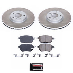 Power Stop SC116 - Front Z17 Evolution Pad And Semi-Coated Rotor Kit vehicle fitment brake part