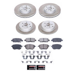 Power Stop SC119 - Front Z17 Evolution Pad And Semi-Coated Rotor Kit vehicle fitment brake part