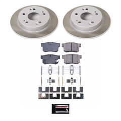 Power Stop SC1243 - Rear Z17 Evolution Pad And Semi-Coated Rotor Kit vehicle fitment brake part