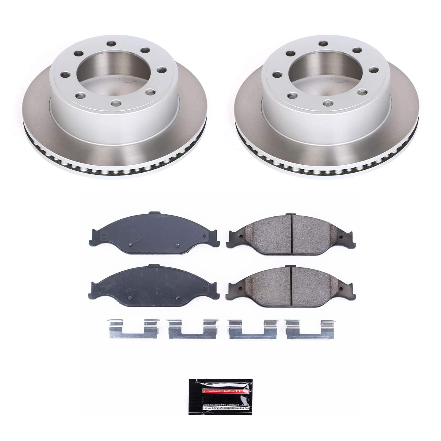 Power Stop SC1301 - Front Z17 Evolution Pad And Semi-Coated Rotor Kit vehicle fitment brake part