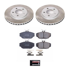 Power Stop SC1327 - Front Z17 Evolution Pad And Semi-Coated Rotor Kit vehicle fitment brake part