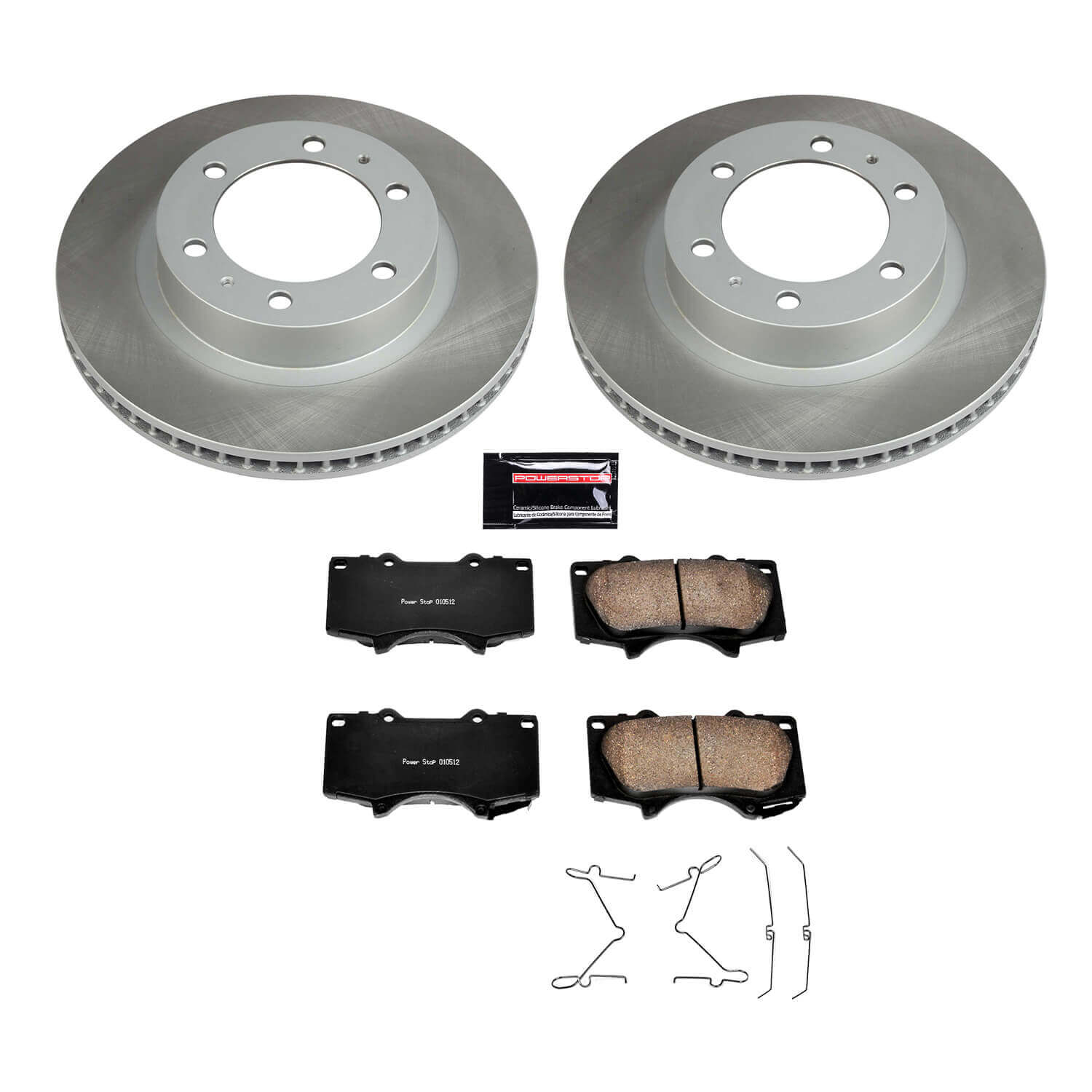 Power Stop SC137 - Front Z17 Evolution Pad And Semi-Coated Rotor Kit vehicle fitment brake part