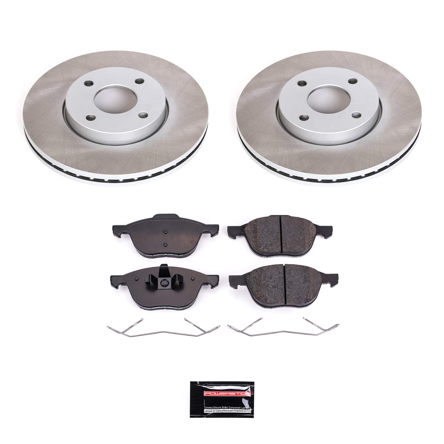 Power Stop SC1377 - Front Z17 Evolution Pad And Semi-Coated Rotor Kit vehicle fitment brake part