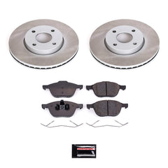 Power Stop SC1377 - Front Z17 Evolution Pad And Semi-Coated Rotor Kit vehicle fitment brake part