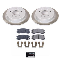 Power Stop SC1440 - Rear Z17 Evolution Pad And Semi-Coated Rotor Kit vehicle fitment brake part