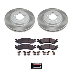 Power Stop SC1441 - Front Z17 Evolution Pad And Semi-Coated Rotor Kit vehicle fitment brake part