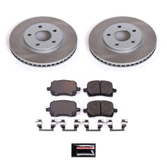 Power Stop SC1448 - Front Z17 Evolution Pad And Semi-Coated Rotor Kit vehicle fitment brake part