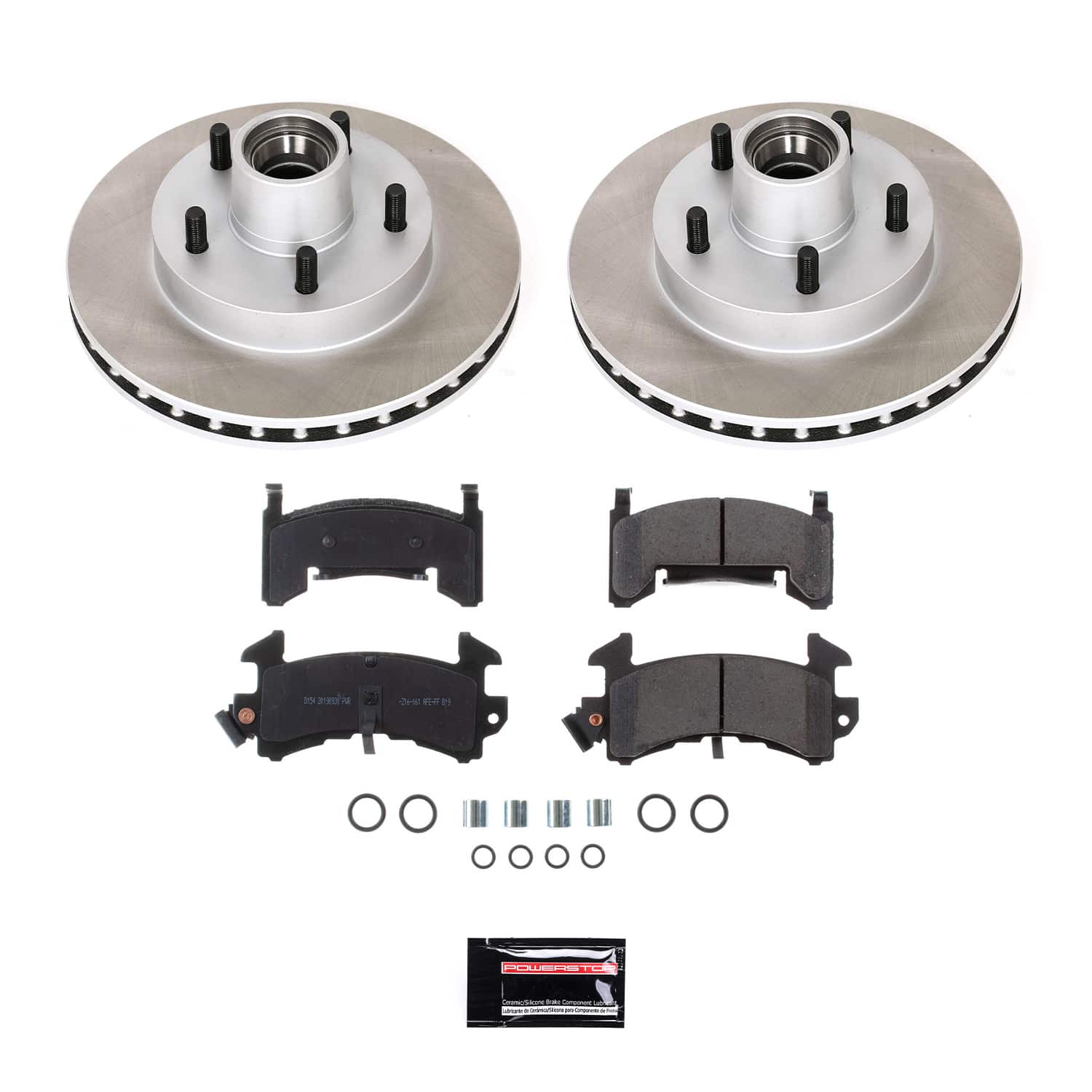 Power Stop SC1482 - Front Z17 Evolution Pad And Semi-Coated Rotor Kit vehicle fitment brake part