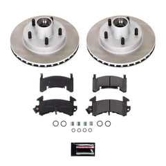 Power Stop SC1482 - Front Z17 Evolution Pad And Semi-Coated Rotor Kit vehicle fitment brake part