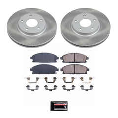 Power Stop SC150 - Front Z17 Evolution Pad And Semi-Coated Rotor Kit vehicle fitment brake part