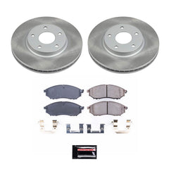 Power Stop SC152 - Front Z17 Evolution Pad And Semi-Coated Rotor Kit vehicle fitment brake part