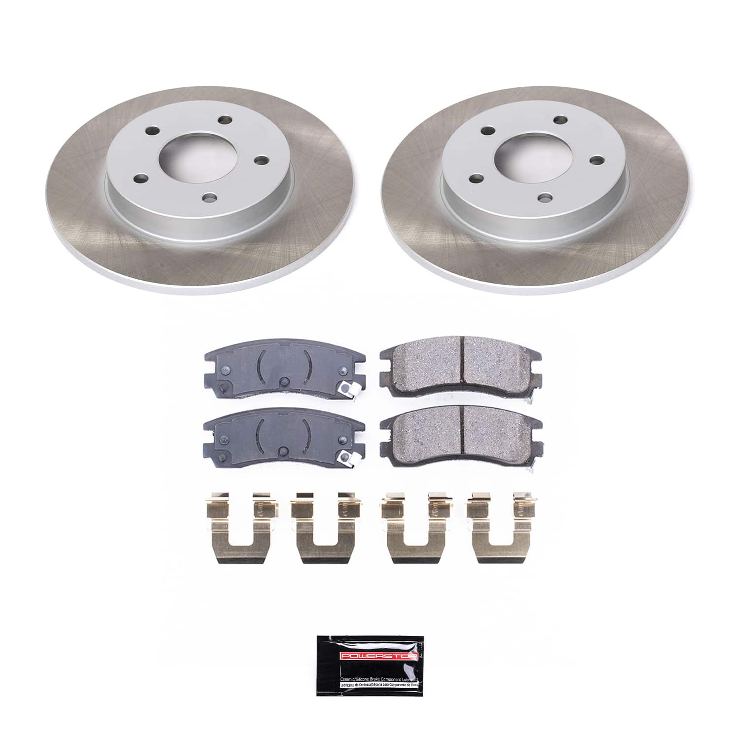 Power Stop SC1526 - Rear Z17 Evolution Pad And Semi-Coated Rotor Kit vehicle fitment brake part