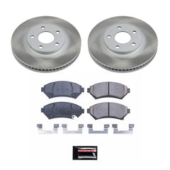 Power Stop SC1542 - Front Z17 Evolution Pad And Semi-Coated Rotor Kit vehicle fitment brake part