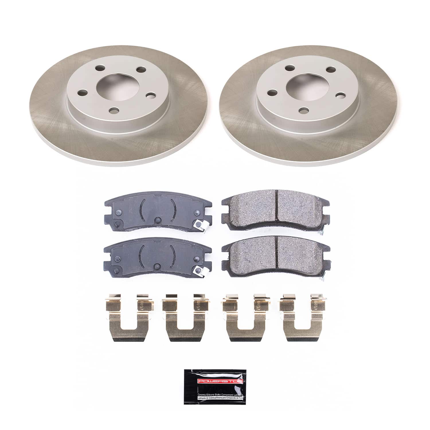 Power Stop SC1566 - Rear Z17 Evolution Pad And Semi-Coated Rotor Kit vehicle fitment brake part