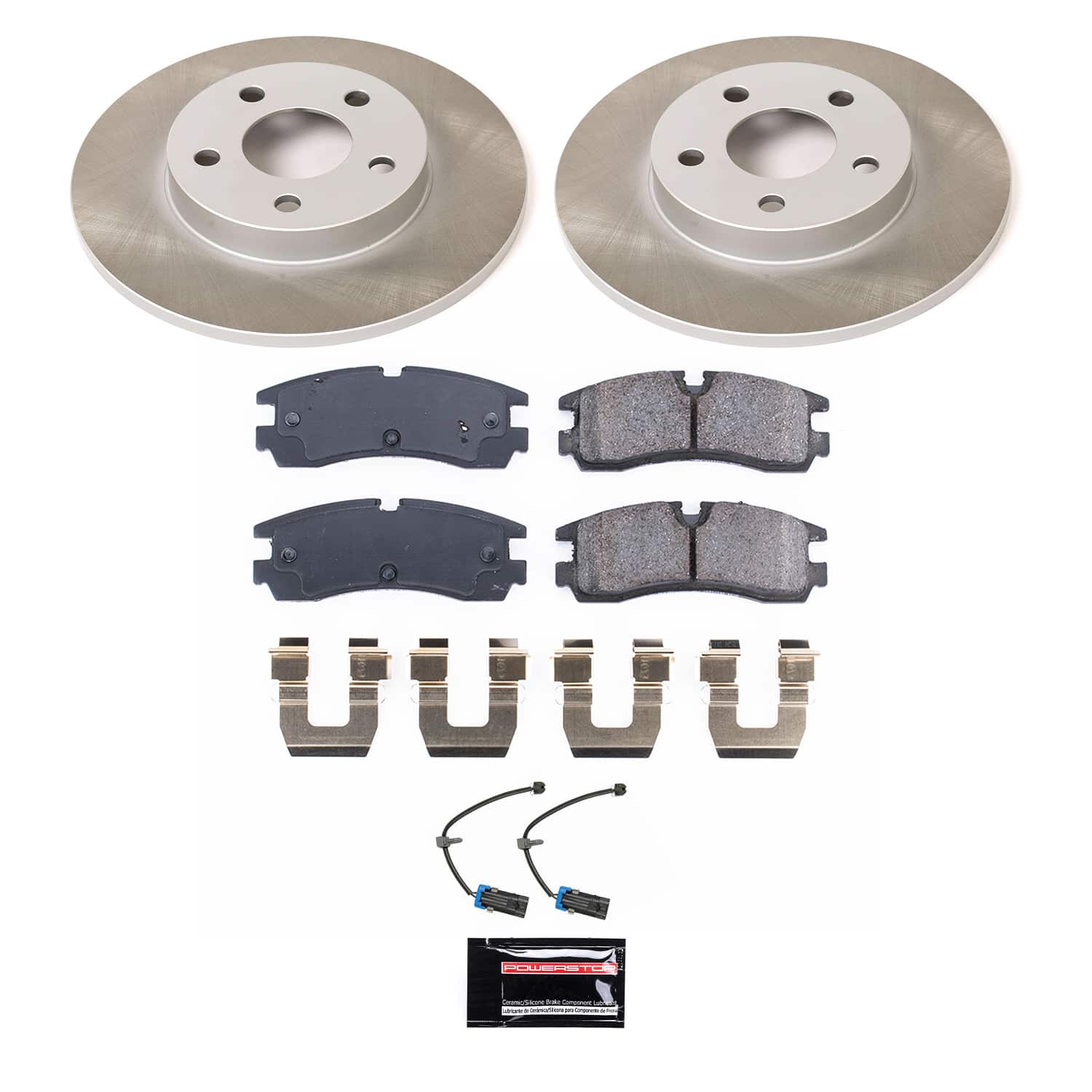 Power Stop SC1567 - Rear Z17 Evolution Pad And Semi-Coated Rotor Kit vehicle fitment brake part