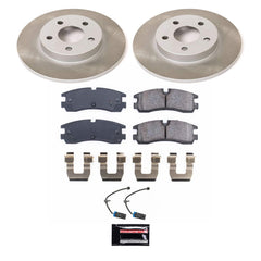 Power Stop SC1567 - Rear Z17 Evolution Pad And Semi-Coated Rotor Kit vehicle fitment brake part