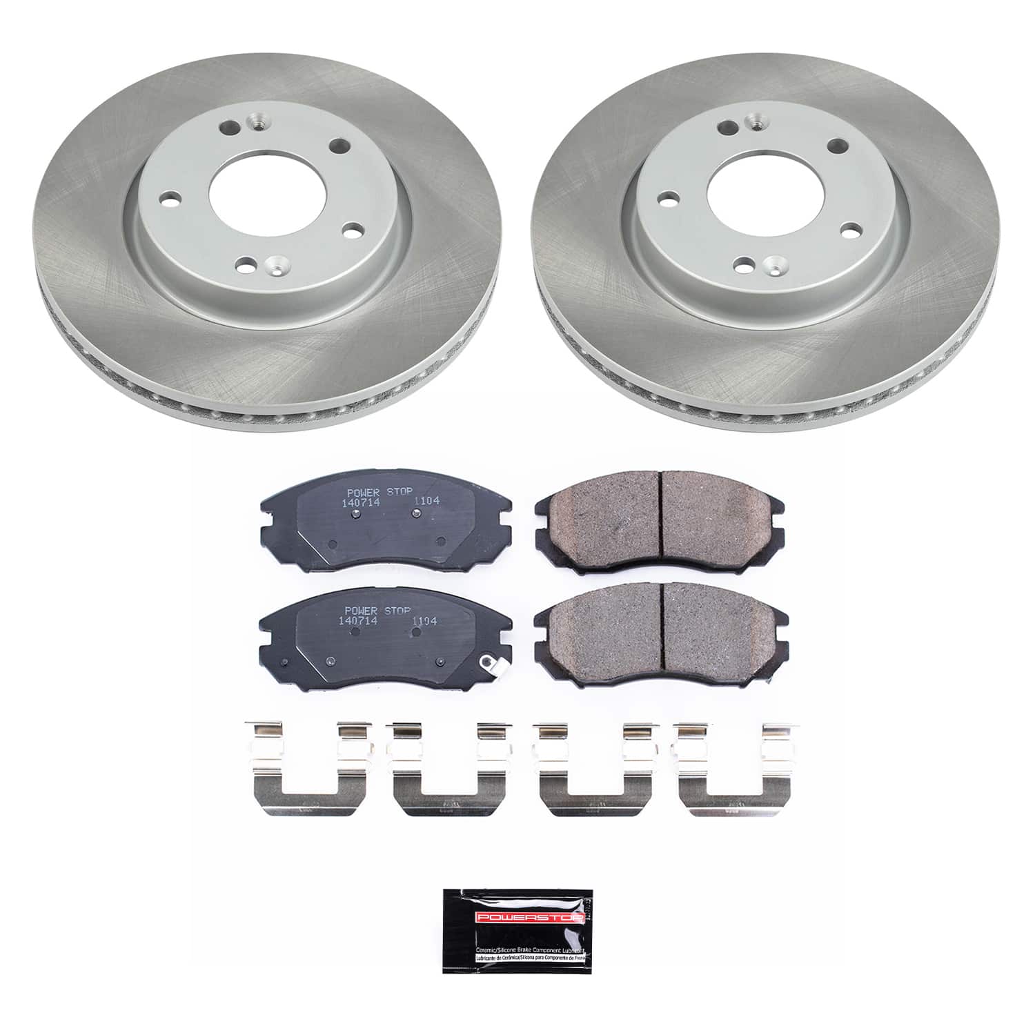 Power Stop SC163 - Front Z17 Evolution Pad And Semi-Coated Rotor Kit vehicle fitment brake part