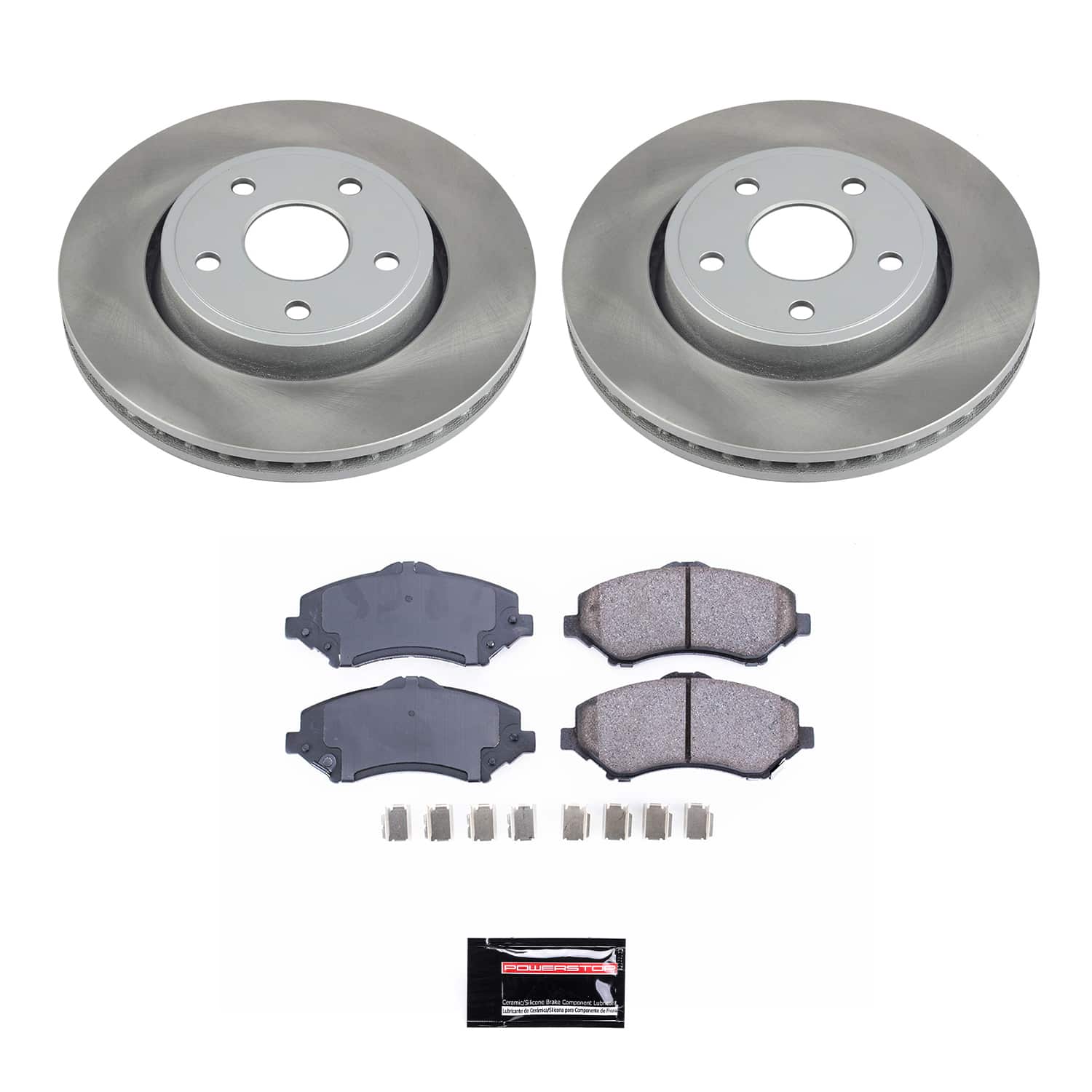 Power Stop SC1631 - Front Z17 Evolution Pad And Semi-Coated Rotor Kit vehicle fitment brake part