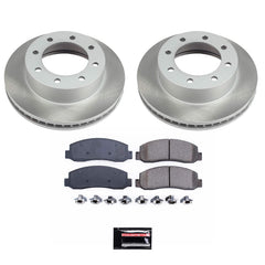 Power Stop SC1781 - Front Z17 Evolution Pad And Semi-Coated Rotor Kit vehicle fitment brake part