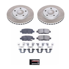 Power Stop SC179 - Rear Z17 Evolution Pad And Semi-Coated Rotor Kit vehicle fitment brake part