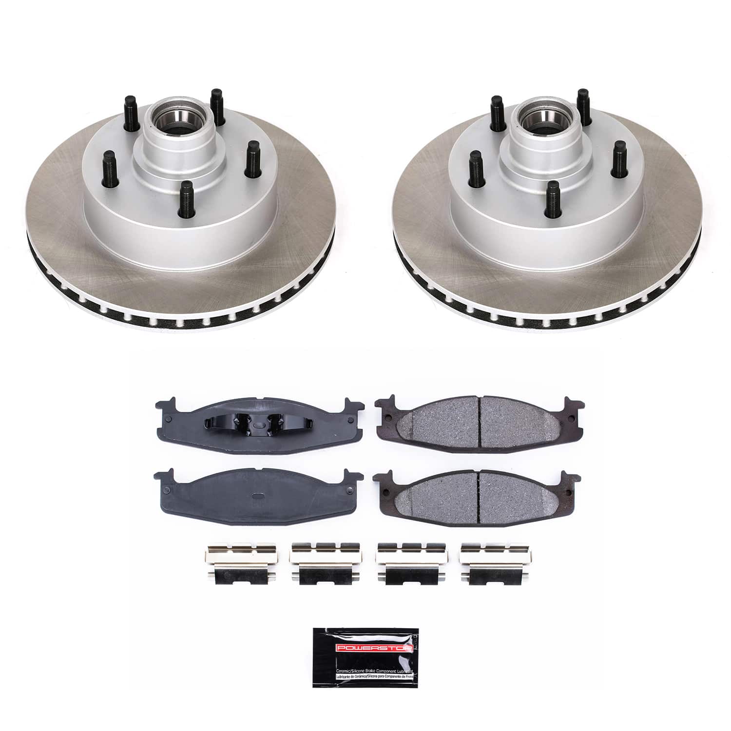 Power Stop SC1831 - Front Z17 Evolution Pad And Semi-Coated Rotor Kit vehicle fitment brake part