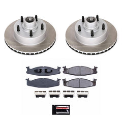 Power Stop SC1831 - Front Z17 Evolution Pad And Semi-Coated Rotor Kit vehicle fitment brake part