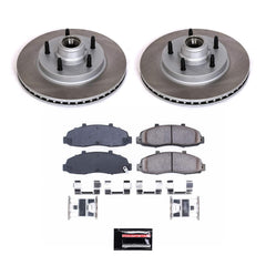 Power Stop SC1866 - Front Z17 Evolution Pad And Semi-Coated Rotor Kit vehicle fitment brake part