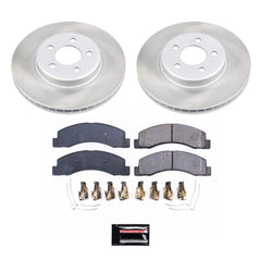 Power Stop SC1905 - Front Z17 Evolution Pad And Semi-Coated Rotor Kit vehicle fitment brake part