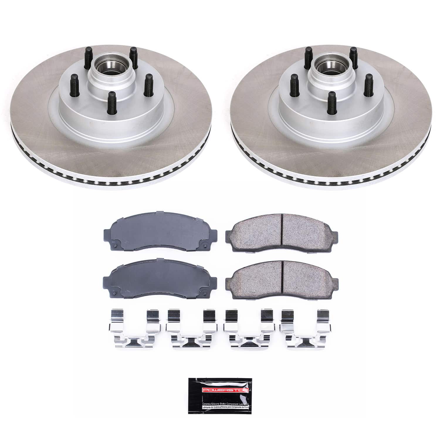 Power Stop SC1920 - Front Z17 Evolution Pad And Semi-Coated Rotor Kit vehicle fitment brake part