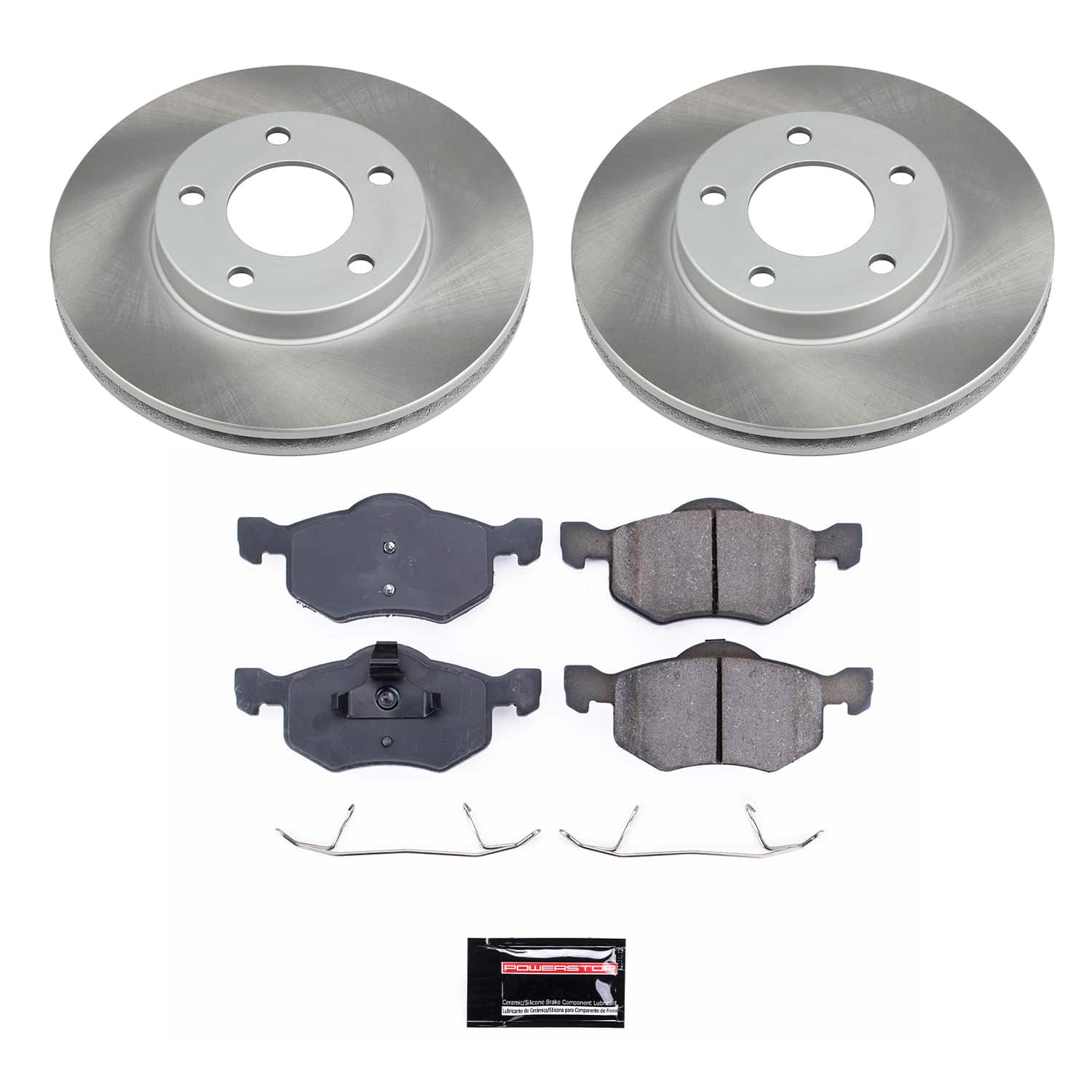 Power Stop SC1930 - Front Z17 Evolution Pad And Semi-Coated Rotor Kit vehicle fitment brake part